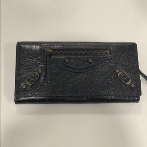 Balenciaga continental wallet